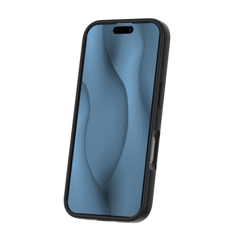 Nakładka Silicone Thin Mag do iPhone 16 6,1" czarna