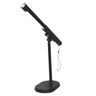 Svensson Lampka biurkowa/latarka 2w1 AMSTERDAM magnetyczna odpinana 8W czarna