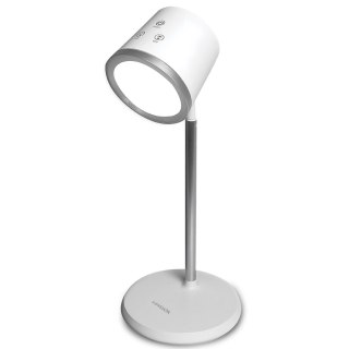Svensson Lampka biurkowa/nocna 2w1 OSLO magnetyczna odpinana 6W biała
