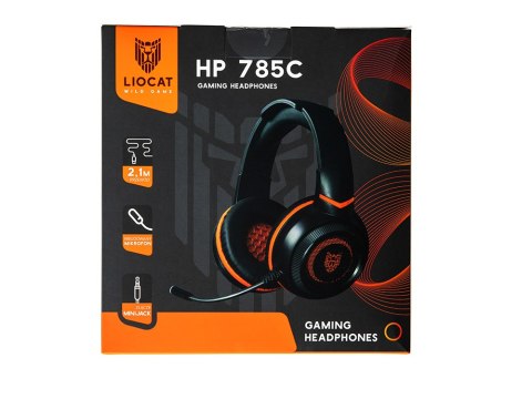 Liocat słuchawki gamingowe HP 785C czarne Liocat słuchawki gamingowe HP 785C czarne