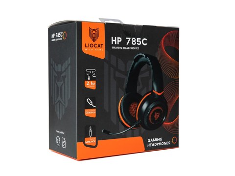 Liocat słuchawki gamingowe HP 785C czarne Liocat słuchawki gamingowe HP 785C czarne