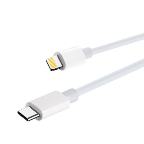Maxlife kabel MXUC-05 USB-C - Lightning 1,0 m 20W biały