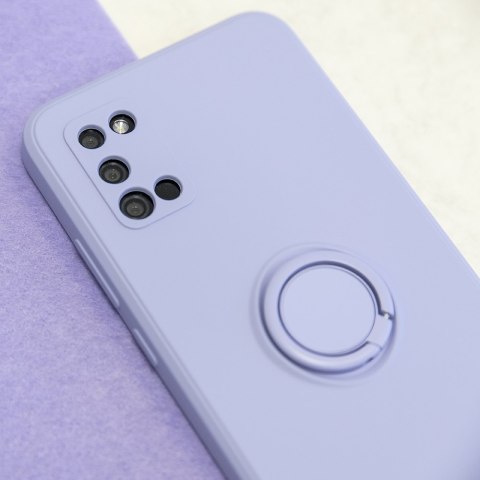 Nakładka Finger Grip do Samsung Galaxy A12 / M12 fioletowa Nakładka Finger Grip do Samsung Galaxy A12 / M12 fioletowa