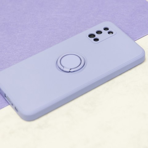 Nakładka Finger Grip do Samsung Galaxy A12 / M12 fioletowa Nakładka Finger Grip do Samsung Galaxy A12 / M12 fioletowa