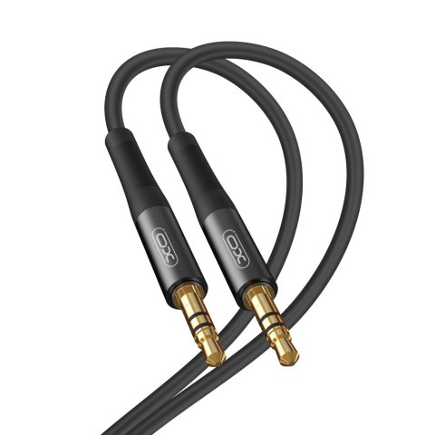 XO kabel audio NB-R175A jack 3,5mm - jack 3,5mm 1,0 m czarny XO kabel audio NB-R175A jack 3,5mm - jack 3,5mm 1,0 m czarny