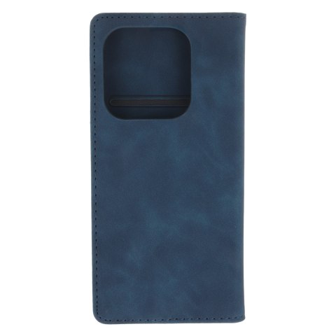 Etui Smart Suede do Xiaomi Redmi Note 14 5G (Global) granatowe Etui Smart Suede do Xiaomi Redmi Note 14 5G (Global) granatowe