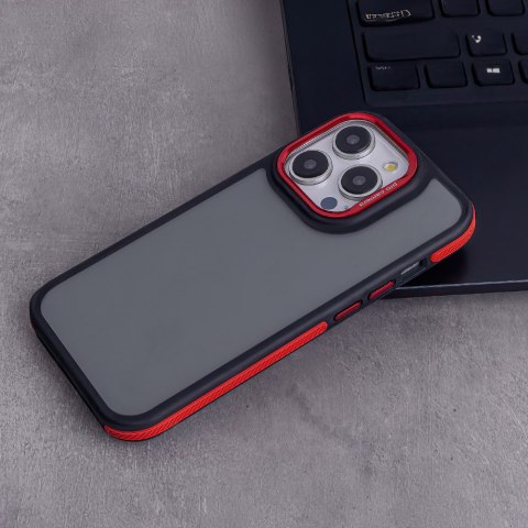 Nakładka Crystal Black do Xiaomi Redmi Note 14 5G (Global) czerwona Nakładka Crystal Black do Xiaomi Redmi Note 14 5G (Global) czerwona