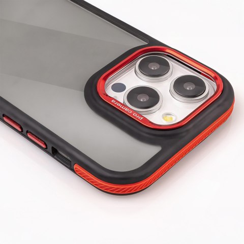 Nakładka Crystal Black do Xiaomi Redmi Note 14 5G (Global) czerwona Nakładka Crystal Black do Xiaomi Redmi Note 14 5G (Global) czerwona