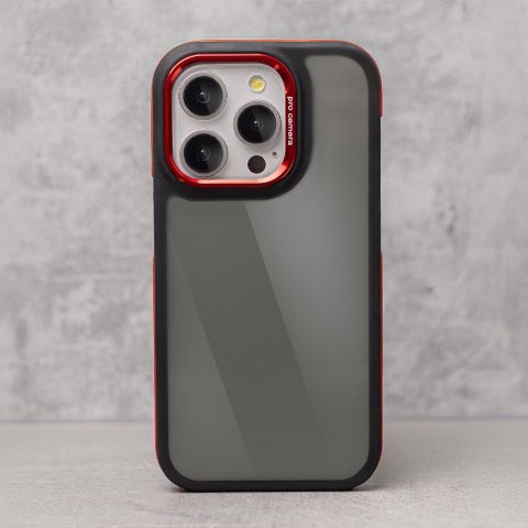 Nakładka Crystal Black do Xiaomi Redmi Note 14 5G (Global) czerwona Nakładka Crystal Black do Xiaomi Redmi Note 14 5G (Global) czerwona
