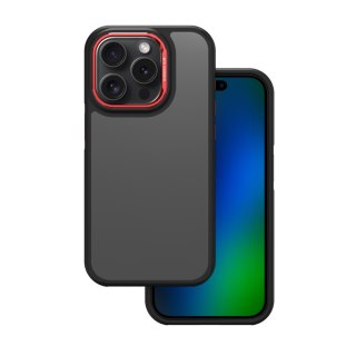 Nakładka Crystal Black do Xiaomi Redmi Note 14 Pro 5G (Global) / Redmi Note 14 Pro Plus 5G (Global) czerwona