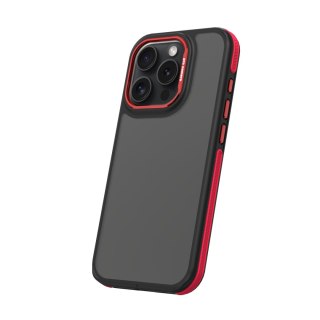 Nakładka Crystal Black do Xiaomi Redmi Note 14 Pro 5G (Global) / Redmi Note 14 Pro Plus 5G (Global) czerwona