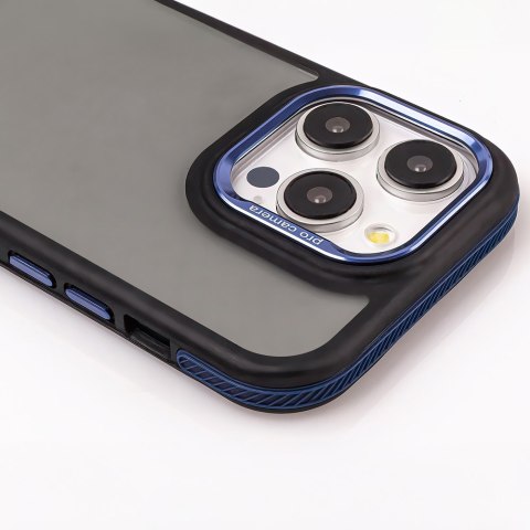Nakładka Crystal Black do Xiaomi Redmi Note 14 Pro 5G (Global) / Redmi Note 14 Pro Plus 5G (Global) niebieska