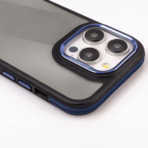 Nakładka Crystal Black do Xiaomi Redmi Note 14 Pro 5G (Global) / Redmi Note 14 Pro Plus 5G (Global) niebieska