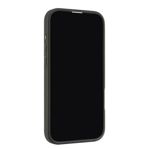 Audi nakładka Genuine Leather MagSafe do iPhone 16 Pro Max 6.9" czarno-czerwona