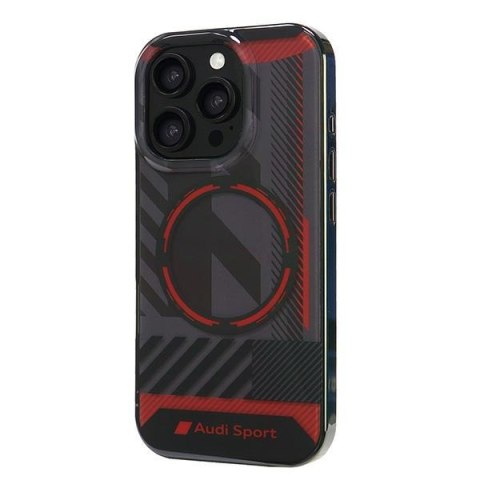 Audi nakładka IML Sport MagSafe do iPhone 16 Pro Max 6.9" czarna