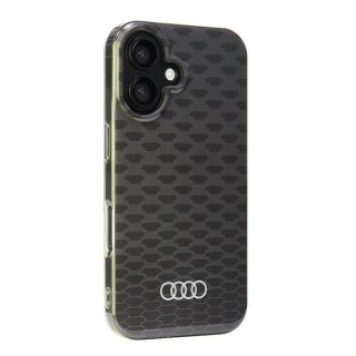 Audi nakładka IML Stitching Pattern MagSafe do iPhone 16 6.1" czarna