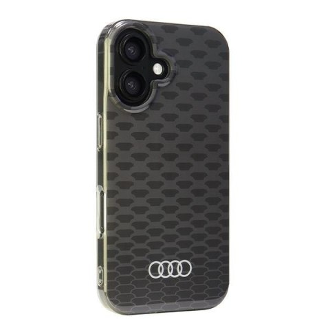 Audi nakładka IML Stitching Pattern MagSafe do iPhone 16 6.1" czarna
