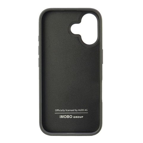 Audi nakładka Synthetic Leather do iPhone 16 6.1" czarna