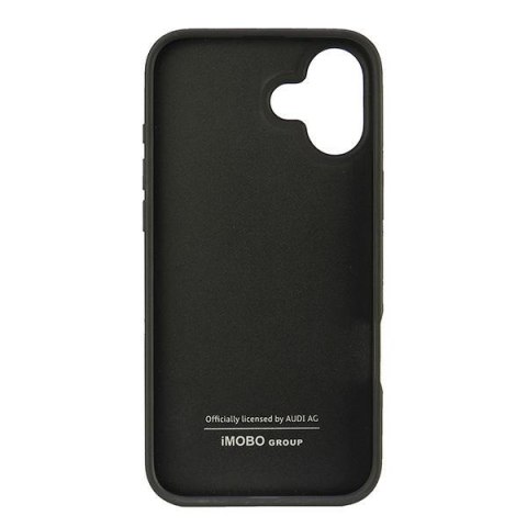 Audi nakładka Synthetic Leather do iPhone 16 Plus 6.7" czarna