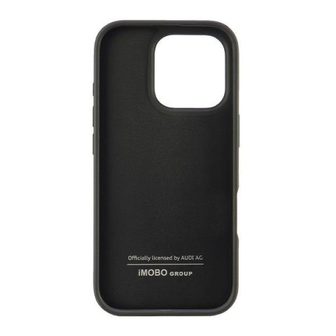 Audi nakładka Synthetic Leather do iPhone 16 Pro 6.3" czarna