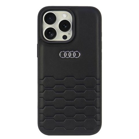 Audi nakładka Synthetic Leather do iPhone 16 Pro Max 6.9" czarna