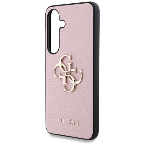 Guess nakładka HC PU Grained Big 4G and Classic Logo do Samsung Galaxy S25 Plus różowa Guess nakładka HC PU Grained Big 4G and Classic Logo do Samsung Galaxy S25 Plus różowa