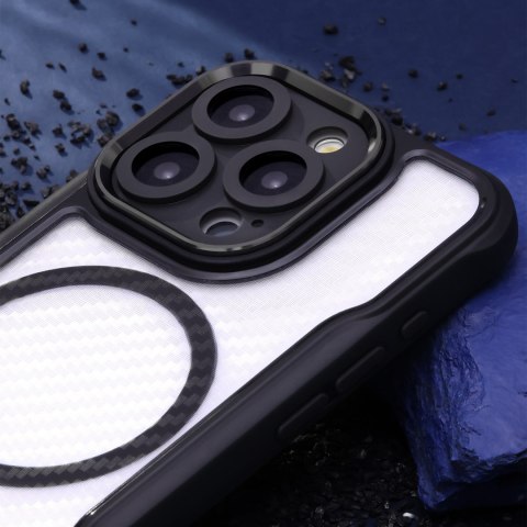 Nakładka Defender Carbon Mag do Samsung Galaxy S24 FE czarna Nakładka Defender Carbon Mag do Samsung Galaxy S24 FE czarna