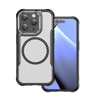 Nakładka Defender Carbon Mag do iPhone 16 Pro Max 6,9" czarna