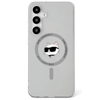 Karl Lagerfeld nakładka HC Magnetic IML Metal Choupette Head do Samsung Galaxy S25 Plus czarna