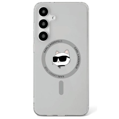 Karl Lagerfeld nakładka HC Magnetic IML Metal Choupette Head do Samsung Galaxy S25 Plus czarna
