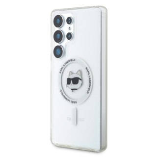 Karl Lagerfeld nakładka HC Magnetic IML Metal Choupette Head do Samsung Galaxy S25 Ultra biała
