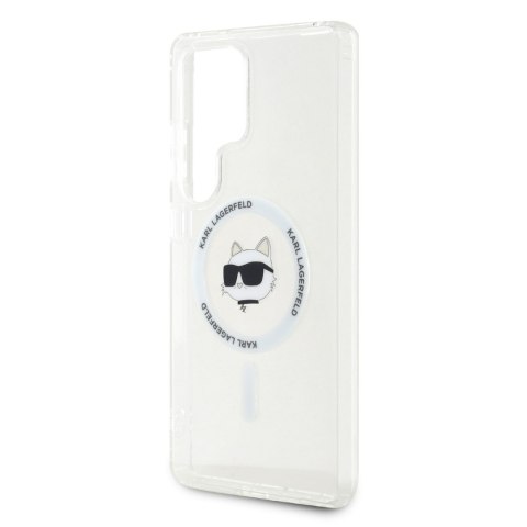 Karl Lagerfeld nakładka HC Magnetic IML Metal Choupette Head do Samsung Galaxy S25 Ultra biała