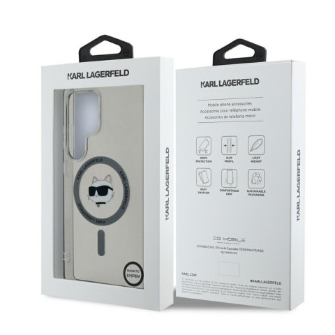 Karl Lagerfeld nakładka HC Magnetic IML Metal Choupette Head do Samsung Galaxy S25 Ultra czarna Karl Lagerfeld nakładka HC Magnetic IML Metal Choupette Head do Samsung Galaxy S25 Ultra czarna