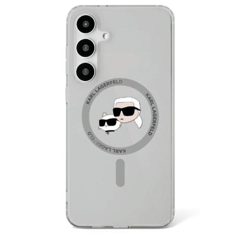 Karl Lagerfeld nakładka HC Magnetic IML Metal KC Heads do Samsung Galaxy S25 Plus czarna