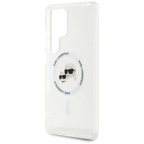 Karl Lagerfeld nakładka HC Magnetic IML Metal KC Heads do Samsung Galaxy S25 Ultra biała