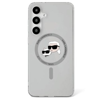 Karl Lagerfeld nakładka HC Magnetic IML Metal KC Heads do Samsung Galaxy S25 czarna