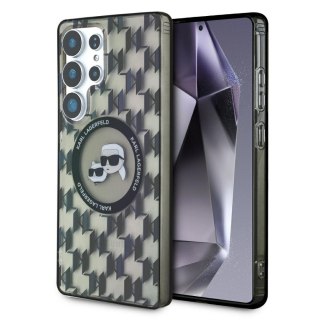 Karl Lagerfeld nakładka HC Magnetic IML Metal Monogram KC Heads do Samsung Galaxy S25 Ultra czarna