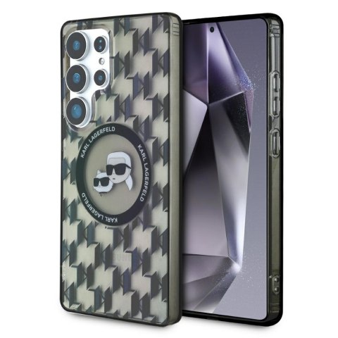 Karl Lagerfeld nakładka HC Magnetic IML Metal Monogram KC Heads do Samsung Galaxy S25 Ultra czarna