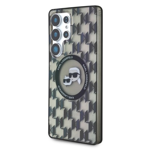 Karl Lagerfeld nakładka HC Magnetic IML Metal Monogram KC Heads do Samsung Galaxy S25 Ultra czarna