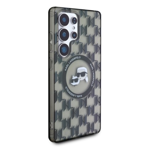 Karl Lagerfeld nakładka HC Magnetic IML Metal Monogram KC Heads do Samsung Galaxy S25 Ultra czarna