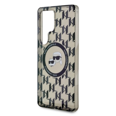 Karl Lagerfeld nakładka HC Magnetic IML Metal Monogram KC Heads do Samsung Galaxy S25 Ultra czarna