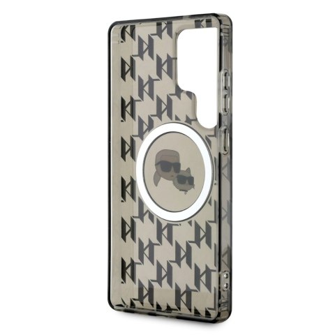 Karl Lagerfeld nakładka HC Magnetic IML Metal Monogram KC Heads do Samsung Galaxy S25 Ultra czarna