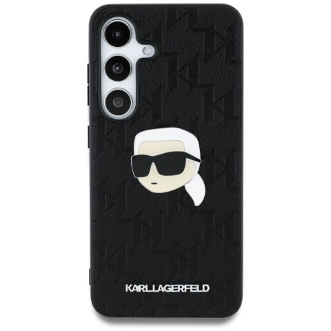 Karl Lagerfeld nakładka HC PU Monogram K. Head Pin do Samsung Galaxy S25 Plus czarna