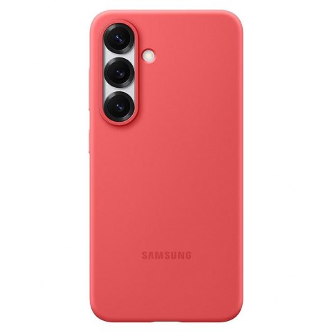 Samsung nakładka Silicone do Samsung Galaxy S25 Czerwona Samsung nakładka Silicone do Samsung Galaxy S25 Czerwona
