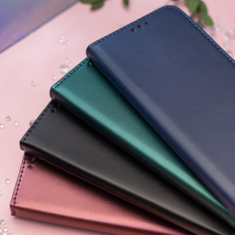 Etui Smart Magnetic do Realme 14 Pro 5G burgundowe
