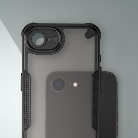 Nakładka Defender Matt do iPhone 16e czarna Nakładka Defender Matt do iPhone 16e czarna