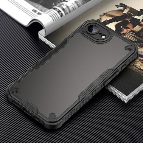 Nakładka Defender Matt do iPhone 16e czarna Nakładka Defender Matt do iPhone 16e czarna