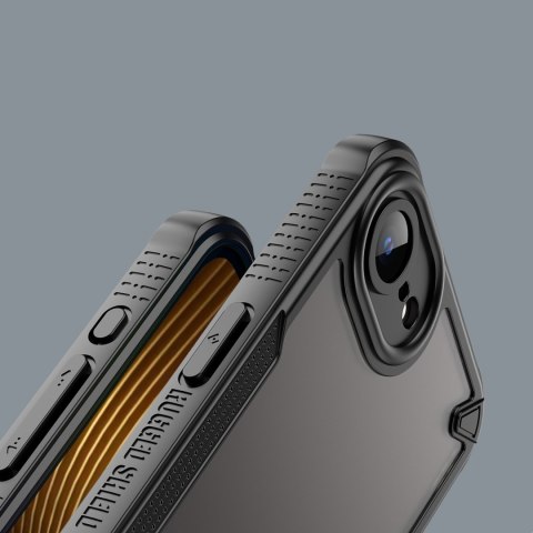 Nakładka Defender Matt do iPhone 16e czarna Nakładka Defender Matt do iPhone 16e czarna