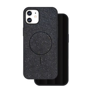 Nakładka Glitter Thin Mag do iPhone 11 czarna