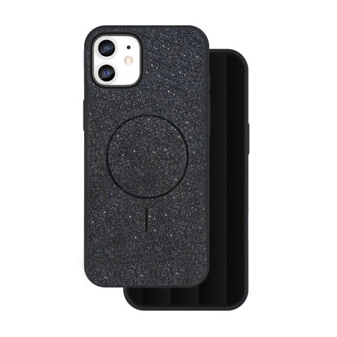 Nakładka Glitter Thin Mag do iPhone 11 czarna Nakładka Glitter Thin Mag do iPhone 11 czarna